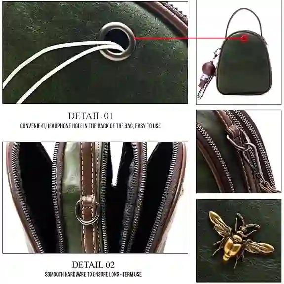 INOVERA (LABEL) Women's Inovera Cross-Body Shoulder Sling Bag Mobile Purse Handbag With Adjustable Strap